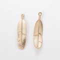 Zinc Alloy Double Leaves Charm Pendant for DIY Necklace Bracelet Jewelry Making view 3