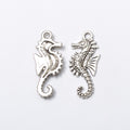 Zinc Alloy Seahorse Charm Pendant No.030674 for DIY Necklace Bracelet Jewelry Making view 3
