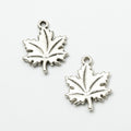 Zinc Alloy Maple Leaf Charm Pendant No.023954 for DIY Necklace Bracelet Jewelry Making view 3