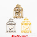 Zinc Alloy Birdcage Charm Pendant No.390083 for DIY Necklace Bracelet Jewelry Making view 1