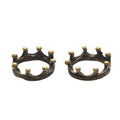 Zinc Alloy Crown Charm Pendant No.192209 for DIY Necklace Bracelet Jewelry Making view 5