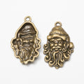Zinc Alloy Santa Claus Charm Pendant No.917194 for DIY Necklace Bracelet Jewelry Making view 2