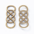 Zinc Alloy Number 8 Charm Pendant for DIY Necklace Bracelet Jewelry Making view 4