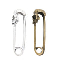 Zinc Alloy Skull Pin Charm Pendant for DIY Necklace Bracelet Jewelry Making view 4