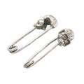 Zinc Alloy Skull Pin Charm Pendant for DIY Necklace Bracelet Jewelry Making view 2