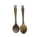 Zinc Alloy Spoon And Fork Charm Pendant for DIY Necklace Bracelet Jewelry Making view 5