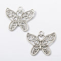 Zinc Alloy Butterfly Charm Pendant No.940368 for DIY Necklace Bracelet Jewelry Making view 2