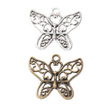 Zinc Alloy Butterfly Charm Pendant No.940368 for DIY Necklace Bracelet Jewelry Making view 4