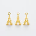 Zinc Alloy Eiffel Tower Charm Pendant No.678869 for DIY Necklace Bracelet Jewelry Making view 2