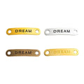 Zinc Alloy Dream Word Charm Pendant for DIY Necklace Bracelet Jewelry Making view 5