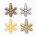 Zinc Alloy Snowflake Charm Pendant No.122931 for DIY Necklace Bracelet Jewelry Making view 1