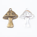 Zinc Alloy Mushroom Charm Pendant No.650903 for DIY Necklace Bracelet Jewelry Making view 4