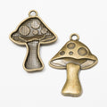 Zinc Alloy Mushroom Charm Pendant No.650903 for DIY Necklace Bracelet Jewelry Making view 3