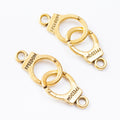Zinc Alloy Handcuffs Charm Pendant for DIY Necklace Bracelet Jewelry Making view 4