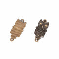 Zinc Alloy Owl Charm Pendant No.491428 for DIY Necklace Bracelet Jewelry Making view 3