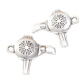 Zinc Alloy Hair Dryer Charm Pendant for DIY Necklace Bracelet Jewelry Making view 3