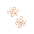 Zinc Alloy Chinese Knot Charm Pendant No.823144 for DIY Necklace Bracelet Jewelry Making view 2