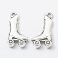 Zinc Alloy Ice Skate Charm Pendant for DIY Necklace Bracelet Jewelry Making view 3