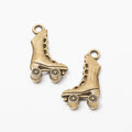 Zinc Alloy Ice Skate Charm Pendant for DIY Necklace Bracelet Jewelry Making view 2