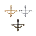 Zinc Alloy Bow And Arrow Charm Pendant No.488055 for DIY Necklace Bracelet Jewelry Making view 5