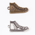 Zinc Alloy Shoe Charm Pendant for DIY Necklace Bracelet Jewelry Making view 4