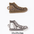 Zinc Alloy Shoe Charm Pendant for DIY Necklace Bracelet Jewelry Making view 1