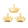Zinc Alloy Crown Charm Pendant No.430803 for DIY Necklace Bracelet Jewelry Making view 5