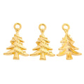 Zinc Alloy Christmas Tree Charm Pendant No.487991 for DIY Necklace Bracelet Jewelry Making view 4