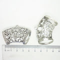 Silver Zinc Alloy Charm Pendant for DIY Necklace Bracelet Jewelry Making view 2
