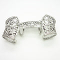 Silver Zinc Alloy Charm Pendant for DIY Necklace Bracelet Jewelry Making view 3