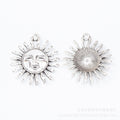 Zinc Alloy Smiling Sun Charm Pendant No.716880 for DIY Necklace Bracelet Jewelry Making view 4