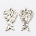 Zinc Alloy Wing Charm Pendant No.297283 for DIY Necklace Bracelet Jewelry Making view 3