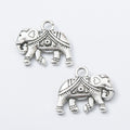 Zinc Alloy Elephant Charm Pendant No.868381 for DIY Necklace Bracelet Jewelry Making view 3