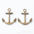 Zinc Alloy Anchor Charm Pendant No.168279 for DIY Necklace Bracelet Jewelry Making view 2