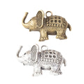 Zinc Alloy Elephant Charm Pendant No.644224 for DIY Necklace Bracelet Jewelry Making view 5