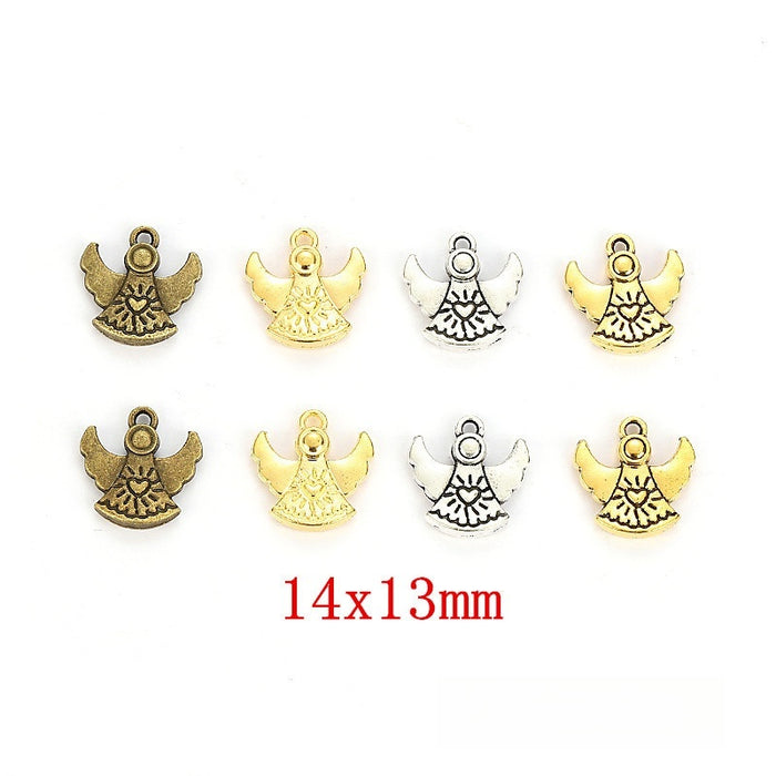 Zinc Alloy Angel Charm Pendant No.591147 for DIY Necklace Bracelet Jewelry Making