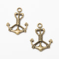 Zinc Alloy Anchor Charm Pendant No.209700 for DIY Necklace Bracelet Jewelry Making view 3