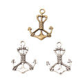 Zinc Alloy Anchor Charm Pendant No.209700 for DIY Necklace Bracelet Jewelry Making view 5