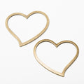 Zinc Alloy Heart Charm Pendant No.892805 for DIY Necklace Bracelet Jewelry Making view 2