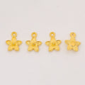 Zinc Alloy Flower Charm Pendant No.188142 for DIY Necklace Bracelet Jewelry Making view 3