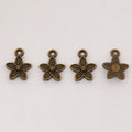 Zinc Alloy Flower Charm Pendant No.188142 for DIY Necklace Bracelet Jewelry Making view 2
