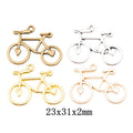 Zinc Alloy Bicycle Charm Pendant No.993000 for DIY Necklace Bracelet Jewelry Making view 1