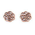 Zinc Alloy Rose Charm Pendant No.570902 for DIY Necklace Bracelet Jewelry Making view 3