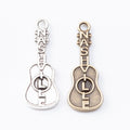 Zinc Alloy Guitar Charm Pendant No.227821 for DIY Necklace Bracelet Jewelry Making view 5