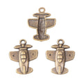 Zinc Alloy Airplane Charm Pendant No.339564 for DIY Necklace Bracelet Jewelry Making view 4