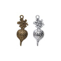 Zinc Alloy Carrot Charm Pendant for DIY Necklace Bracelet Jewelry Making view 4
