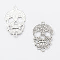 Zinc Alloy Skull Jewelry Findings Accessories for DIY Jewelry Making view 3