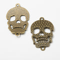 Zinc Alloy Skull Jewelry Findings Accessories for DIY Jewelry Making view 2