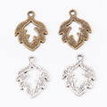Zinc Alloy Leaf Charm Pendant No.255560 for DIY Necklace Bracelet Jewelry Making view 4