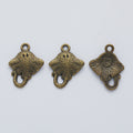 Zinc Alloy Manta Ray Charm Pendant for DIY Necklace Bracelet Jewelry Making view 4
